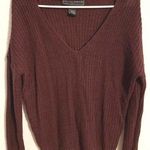 Charlotte Russe Open Chest Fuzzy Purple Sweater Photo 0