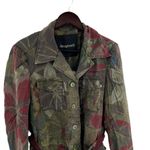 Desigual  Green Camo Floral Print Jacket Size 42 EU / 8 US New Photo 3