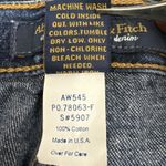Abercrombie & Fitch  Dark Wash Low Rise Capri Crop Jeans [Size 8] Made in USA VTG Photo 7