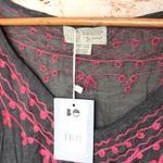 Exist BE Beach by | stone wash gray/ hot pink swim coverup Photo 4