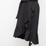 Calvin Klein . Women's Scuba-Crepe Belted Ruffle Mini Dress. New! Photo 11