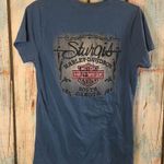 Harley Davidson Vintage 2013 Harley-Davidson Sturgis South Dakota Double-Sided Graphic Tee Sz M Photo 4