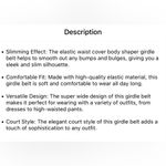 Court Style Wide Girdle‎ Red Fashion Elastic Faux Leather Skinny Elastic Belt Photo 12