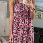 Old Navy Waist Defined Floral Mini Dress Photo 0