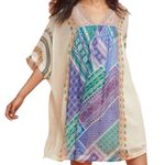 Anthropologie  Tanvi Kedia Veena Women’s Size L Beaded Embroidered Sequin Caftan Photo 0