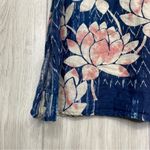 J.Jill Pure Jill Linen Floral Lotus Flower Sleeveless Tunic Top size M Medium Photo 7