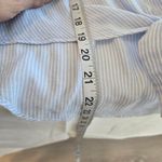 by the way. Carrie Button Up Blouse Light Blue size small Photo 13