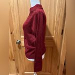 Juicy Couture  Red sequined mock neck sweater women’s M Photo 3