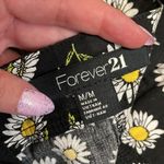 Forever 21 Black Cropped Daisy Tank Top Photo 2