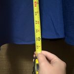 Trina Turk NWT  Women's Flounce Hem Dress Blue Size 8 Photo 7