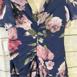 XScape floral tiered chiffon lined gown women size 4 Photo 10