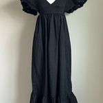 En Saison Barnette Eyelet Midi Dress Black Size XS Photo 2