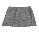 3/$15 GAP short black and white lined skirt Size 12 Photo 3