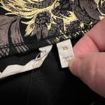 Soft Surroundings Moonstruck Pants Metallic Gold Floral Mini-Boot Full Length XS Photo 6