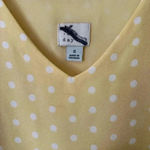 A New Day Yellow polka dot tank top Photo 1