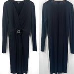 Just Cavalli  Dress Size 16 Jersey Twist Italy Snake Italian Designer Luxury Photo 3