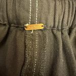 Free People  Oversized Chambray Denim Machu Barrel Midi Dress Black Size Large Photo 11