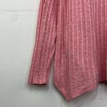 Rewind  Boho Pink Crochet Detail Ribbed Long Sleeve top XL cottagecore Photo 3