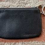 DESIGNERS GUILD coin purse Black caviar leather with zipper and ring Photo 3