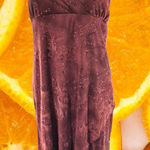 Taboo  Maroon‎ Sparkly Sleeveless Dress Photo 0