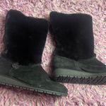 Stuart Weitzman  Suede Faux Fur Calf Snow Boots black size 9.5 Photo 0