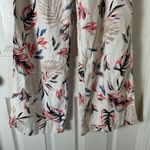 Briggs New York Briggs Leaf Pattern Pants - linen blend woman’s Size Medium Photo 4