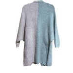 Missguided Cardigan Women Small Medium Multicolor Colorblock Open Chunky Sweater Photo 5