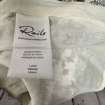 Rails Leni Floral Midi Dress Cafe Adjustable Back Tie Straps Tiered Skirt L NWT Photo 5