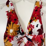 Anne cole Floral Print Adjustable Ruffle Strap Plunge One Piece Swimsuit 14 Photo 1