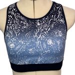Columbia Champion Criss Cross Sports Bra Blue White Size Large Photo 3