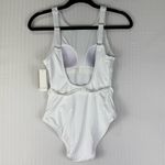 Tommy Bahama  Womens Cable Beach High Neck Belted White One Piece Swimsuit Size 4 Photo 6