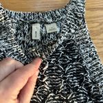 Anthropologie Moth Womens Sweater Size Small Sleeveless. Black And White Knit Photo 4