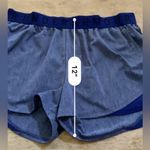 Under Armour Women’s Sz M Striated Cobalt Blue Play Up 3.0 Shorts Photo 8