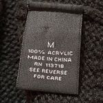 Dressbarn turtleneck sweater black white NWT Size M Photo 2