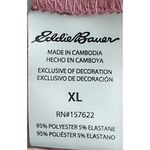 Eddie Bauer Women's Pink V-Neck T-Shirt Casual Comfort Stretch XL Photo 3