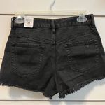PacSun  Black Denim Shorts NWT Photo 3