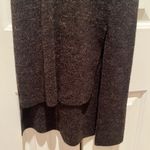 ZARA 🆕 | Brown Sweater Knit Vest Turtleneck Cut Slit Italian Yarn Wool Photo 1