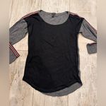 J.Crew Black and Gray  Top Photo 0