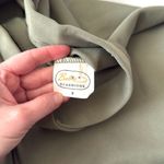 Beeline Size 8 Olive Green Women's Pants Slacks Wide Leg High Waisted Business Photo 3