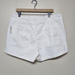 Anthropologie NWT  Maeve 16W The Colette Shorts White 16 W Plus‎ Size New Photo 4