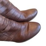 Josef Seibel Bonnie Ankle Booties Cage Cutout Brown Heel Leather Size 39 Women's Photo 2