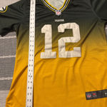 Nike Green Bay Packers Aaron Rodgers 12 On Field Women Jersey women's large Photo 0