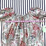 Z&L Europe Z & L Europe Floral Boho Off The Shoulder Lace Bell Sleeve Mini Dress S/M Photo 4