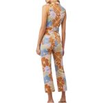 Show Me Your Mumu Show Me Your Mumu Jacksonville Cropped Jumpsuit Retro Floral Hippie Women's XXL Photo 1
