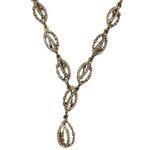 Givenchy  Crystal Open Y Necklace Gold Photo 1