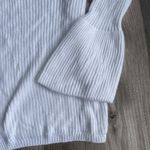 Miss Selfridge Vintage ‎ White Open Front Knit Cardigan Bell Sleeves Size 8 Photo 1