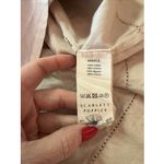 Scarlett Poppies Dress Sz XS Sundress Cotton Ruffle Beige Pockets Beachy Light Tan Photo 5