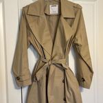 Garage  Tan Trench Coat Photo 0