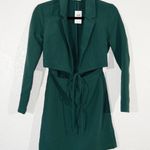 Abercrombie & Fitch NWT Green Blazer Cut Out Wrap Dress Size XS Petite Photo 1