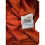 Entro NWOT Long Sleeve Dress Lace Trim Rust Orange Small Photo 6